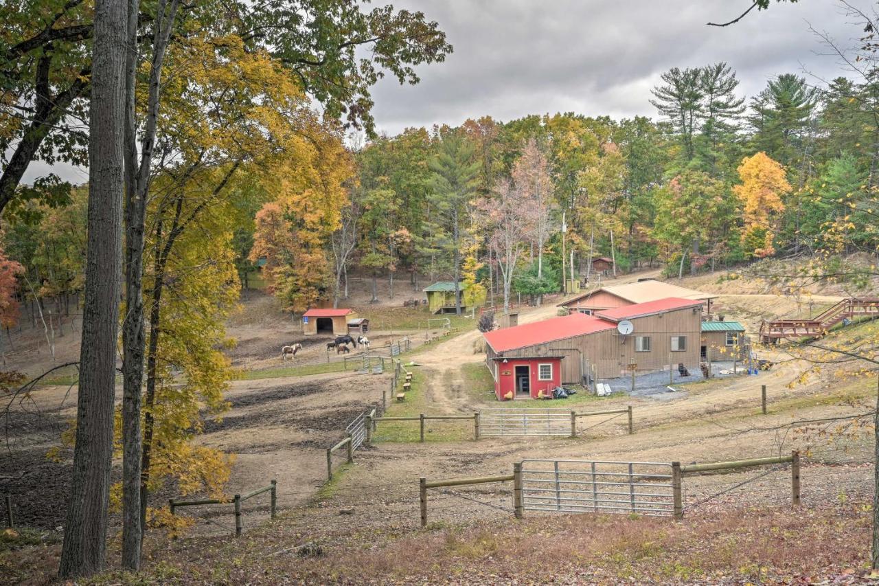 Cheyenne Ranch Apt With 50 Acres By Raystown Lake Huntingdon Eksteriør billede
